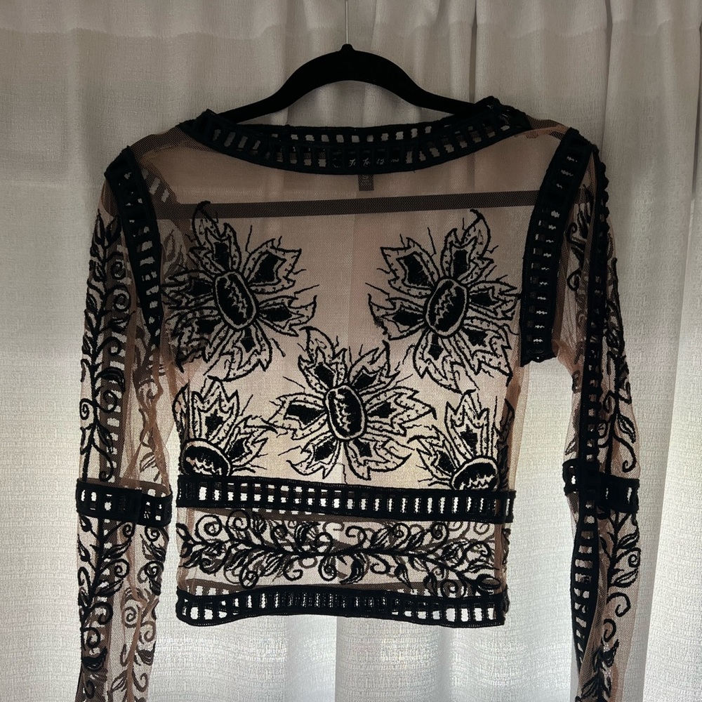 For Love and Lemons mesh top